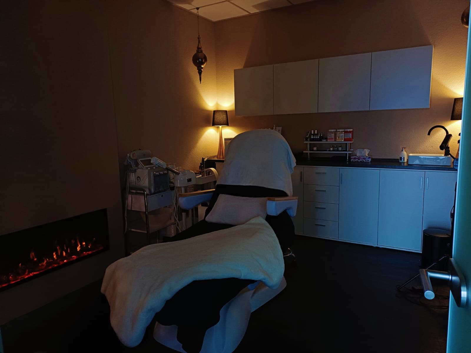 Detailaufnahme aus dem Kosmetikstudio EM Beauty